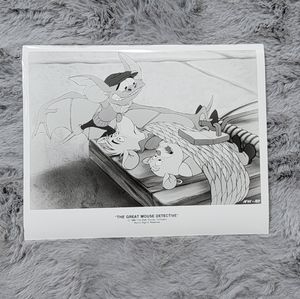 Vintage Original Still Photo of Disney's "The Great Mouse Detective" 198…